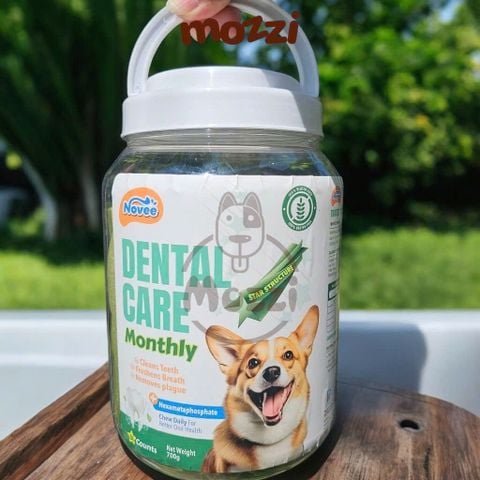  Snack cho chó Gặm sạch răng Novee Dental Care 