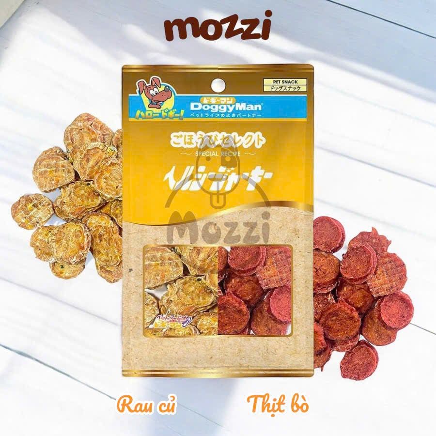 Snack cho chó Thịt gà sấy giòn Doggyman (xúc xích, thanh gà, miếng gà, gân gà tây, chip cá ZÒN)