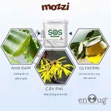  Khăn ướt lau sạch mắt và tai SOS nha đam Hộp 100 miếng cho chó mèo 