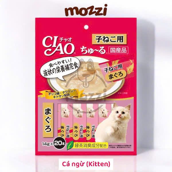 Súp thưởng cho mèo Ciao Gói 20 thanh đủ vị