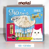  Súp thưởng cho mèo Ciao Gói 20 thanh đủ vị 