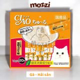  Súp thưởng cho mèo Ciao Gói 20 thanh đủ vị 