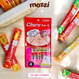  Súp thưởng cho mèo Ciao gói 4 thanh đủ vị 