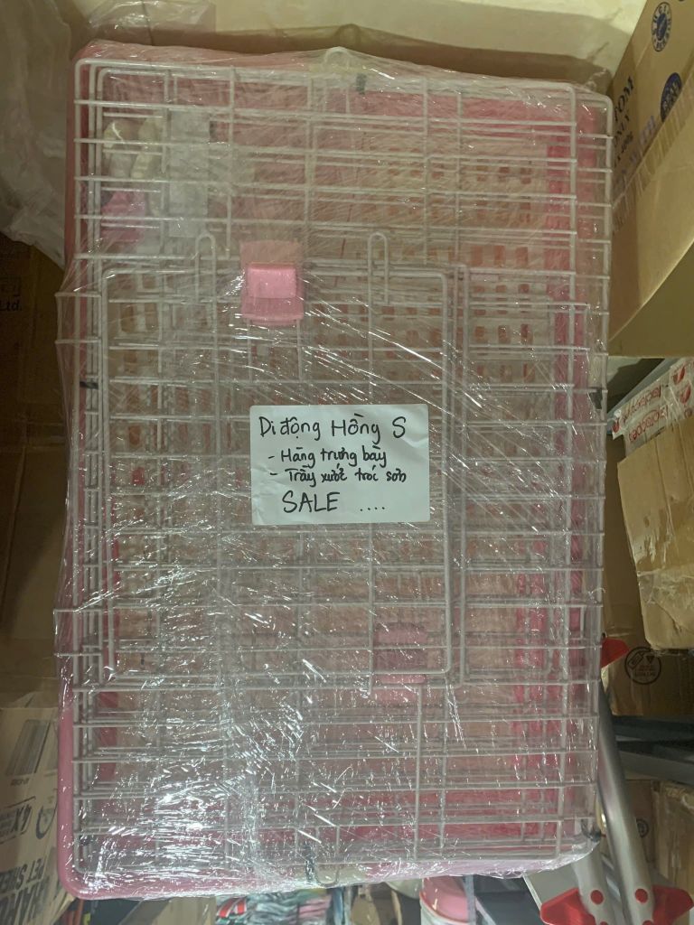 Chuồng di động có khay lót sàn