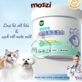  Khăn ướt lau sạch mắt nha đam Hipi Hộp 130 miếng cho chó mèo 