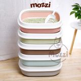  Khay cát vệ sinh cho mèo hình bầu dục 46x38cm 