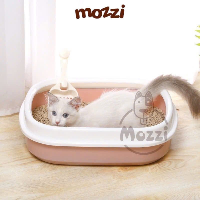 Khay cát vệ sinh cho mèo hình bầu dục 46x38cm