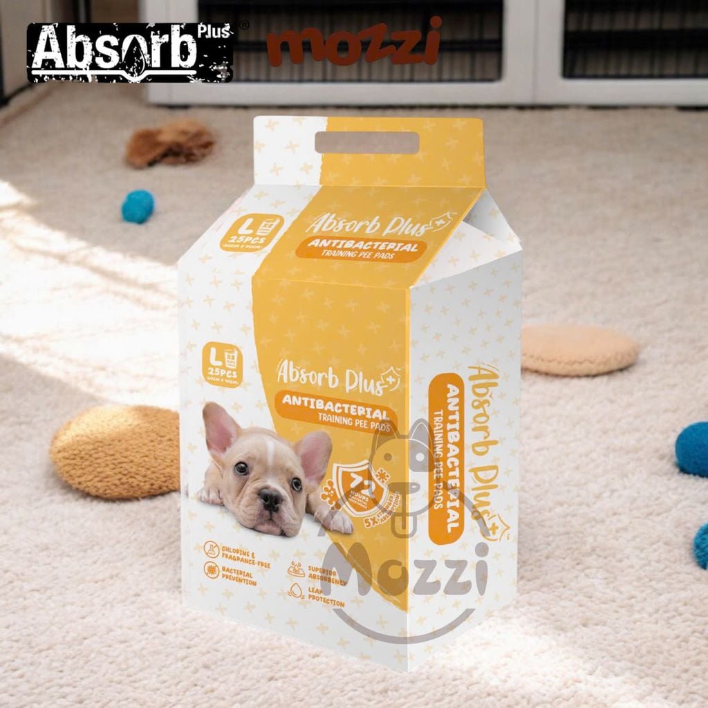 Tã lót chuồng chó mèo Absorb Plus trắng siêu thấm hút 72h của Mỹ