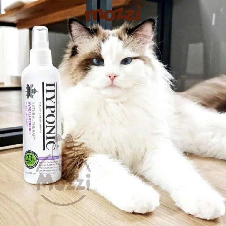 (Chai 55ml - 100ml - 237ml) Xịt thơm dưỡng lông HYPONIC cấp ẩm và gỡ rối lông cho chó mèo