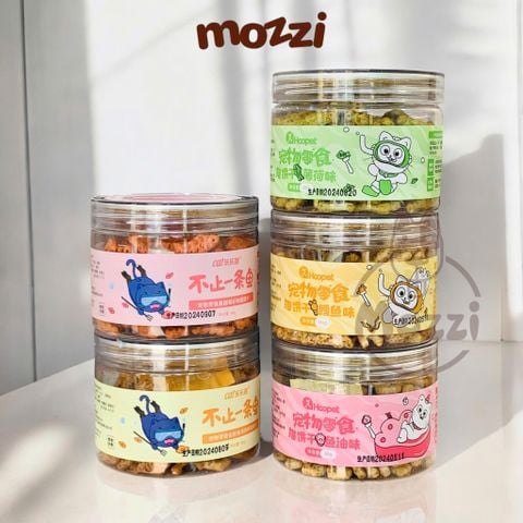  Snack cho mèo Bánh quy cá Catnip cỏ mèo QC 