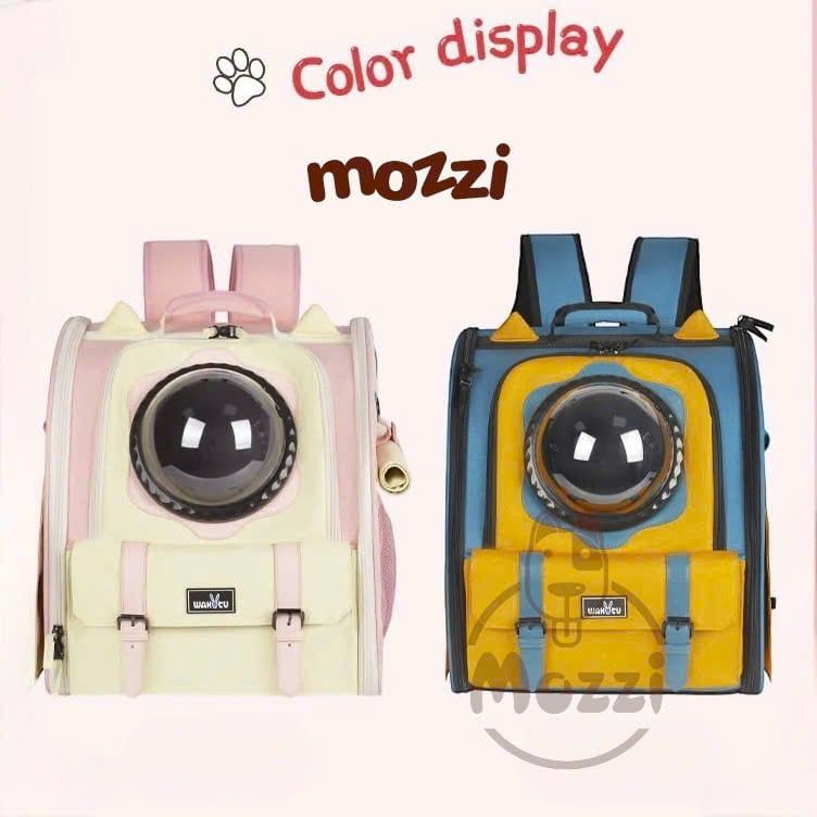 Balo Túi đựng chó mèo Wakytu có khoang mở rộng - Ba lô