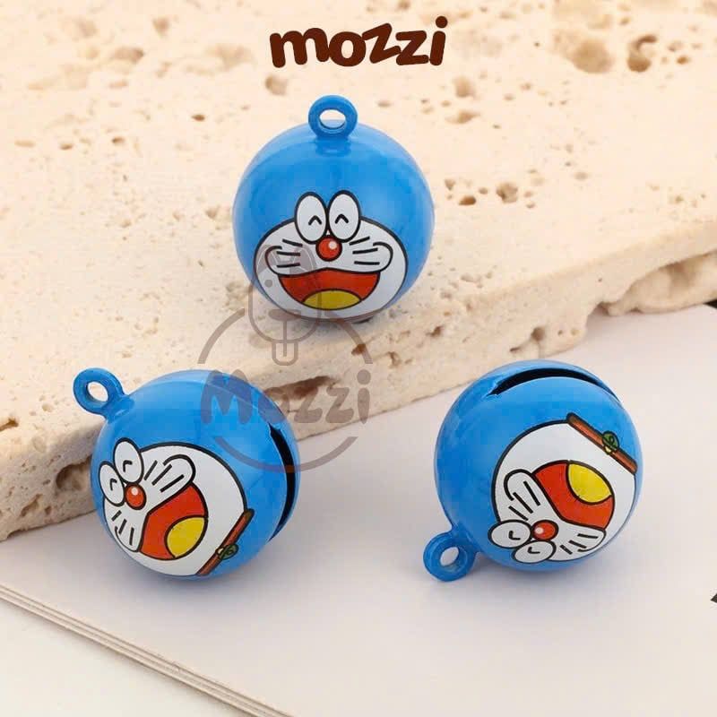 Lục lạc chuông hình thú gắn vòng cổ móc khóa