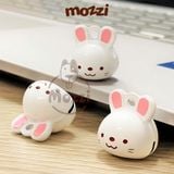  Lục lạc chuông hình thú gắn vòng cổ móc khóa 