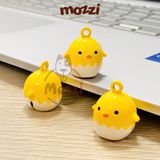  Lục lạc chuông hình thú gắn vòng cổ móc khóa 