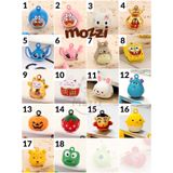  Lục lạc chuông hình thú gắn vòng cổ móc khóa 