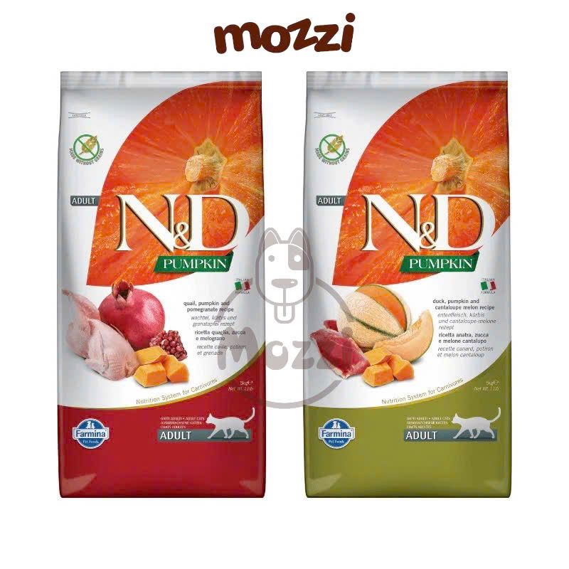 [1.5kg - 5kg] Thức ăn hạt N&D Farmina Adult cho mèo trưởng thành