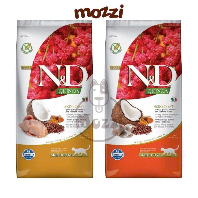 [1.5kg - 5kg] Thức ăn hạt N&D Farmina Neutered cho mèo triệt sản