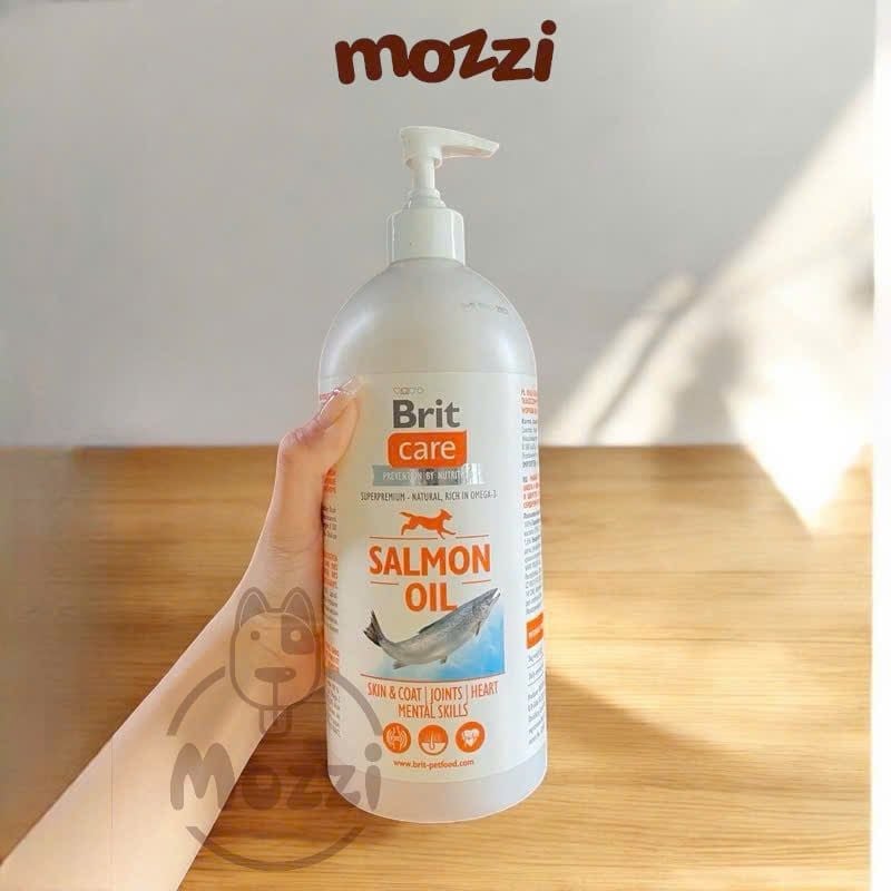 Dầu cá hồi dưỡng da lông Brit Care Salmon Oil cho chó mèo