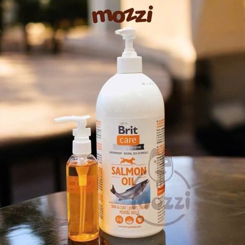  Dầu cá hồi dưỡng da lông Brit Care Salmon Oil cho chó mèo 
