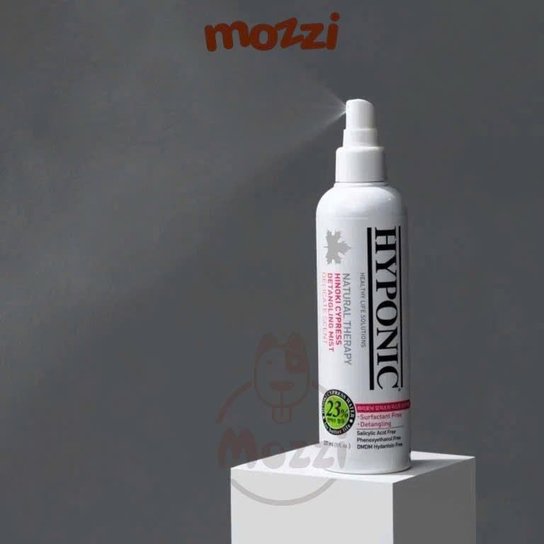 (Chai 55ml - 100ml - 237ml) Xịt thơm dưỡng lông HYPONIC cấp ẩm và gỡ rối lông cho chó mèo