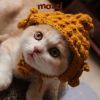 Nón len hình thú dễ thương cho chó mèo