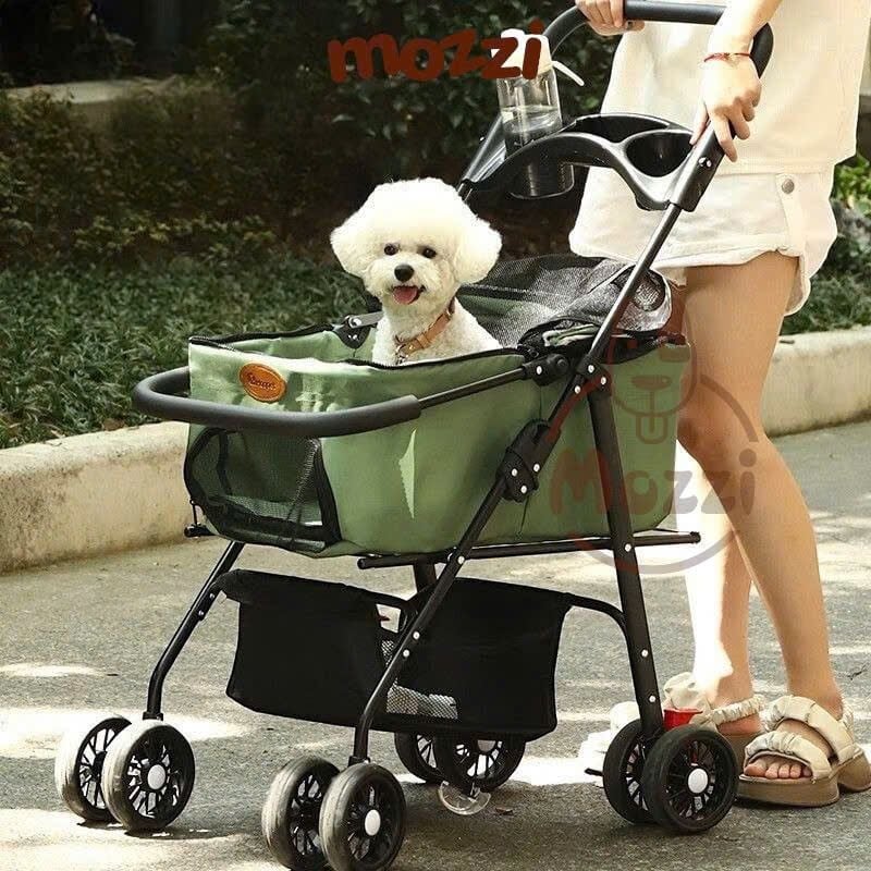 Xe đẩy chó mèo đi dạo Hoopet có thể gấp gọn