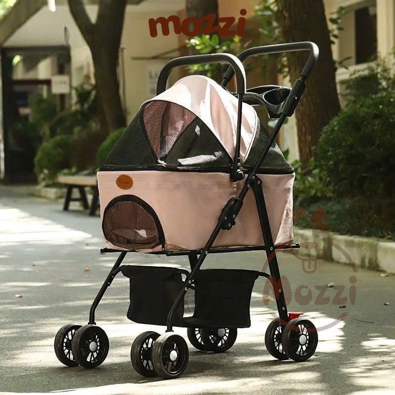Xe đẩy chó mèo đi dạo Hoopet có thể gấp gọn