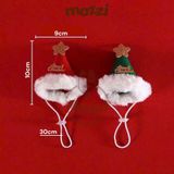  Bộ Khăn yếm kèm Nón Noel ngôi sao cho chó mèo 
