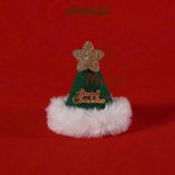  Bộ Khăn yếm kèm Nón Noel ngôi sao cho chó mèo 