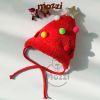 Bộ Nón và Yếm cổ Noel hình nổi cho chó mèo