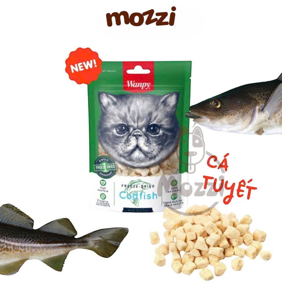 Snack cho chó mèo Wanpy Thịt sấy lạnh thăng hoa