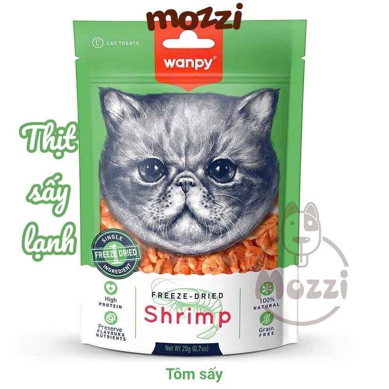 Snack cho chó mèo Wanpy Thịt sấy lạnh thăng hoa