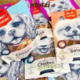  Snack cho chó Wanpy Thịt sấy thơm ngon từ thịt gà vịt cá hồi 