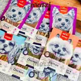  Snack cho chó Wanpy Thịt sấy thơm ngon từ thịt gà vịt cá hồi 