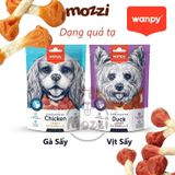  Snack cho chó Wanpy Thịt sấy thơm ngon từ thịt gà vịt cá hồi 