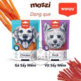  Snack cho chó Wanpy Thịt sấy thơm ngon từ thịt gà vịt cá hồi 