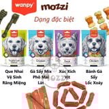  Snack cho chó Wanpy Thịt sấy thơm ngon từ thịt gà vịt cá hồi 