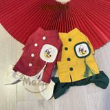  Áo dài Tết Đông Hồ cho chó mèo 