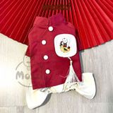  Áo dài Tết Đông Hồ cho chó mèo 