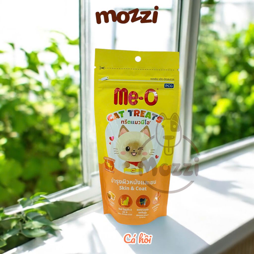 Snack cho mèo Bánh thưởng Me-O gói 50gr