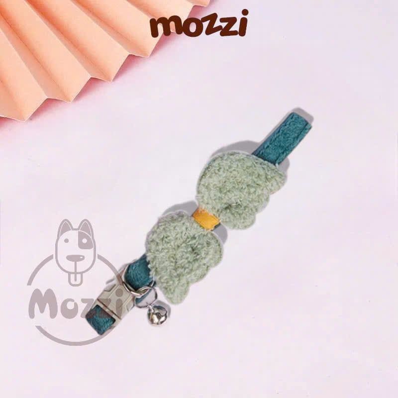 Vòng cổ cho chó mèo Doha Cánh nhung thiên thần pastel 3-7kg