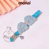  Vòng cổ cho chó mèo Doha Cánh nhung thiên thần pastel 3-7kg 