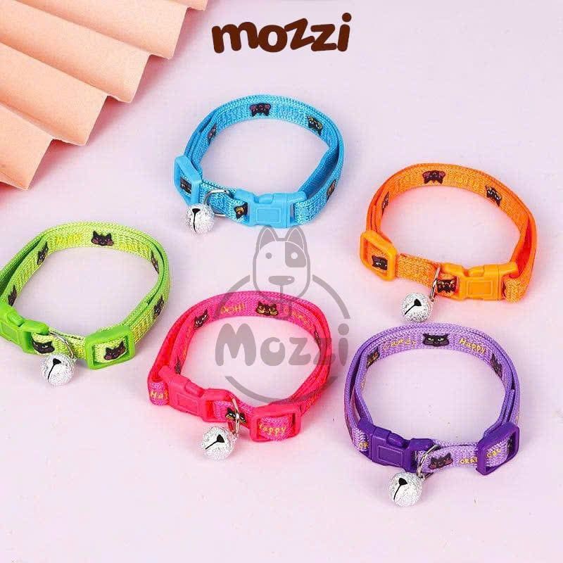 Vòng cổ cho chó mèo Panda kèm chuông [20-32cm 2-6kg]