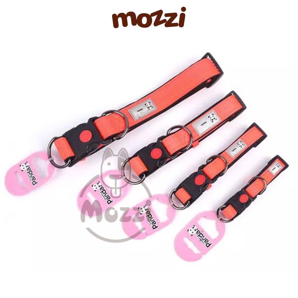 Vòng cổ cho chó Panda có chốt khóa an toàn siêu bền