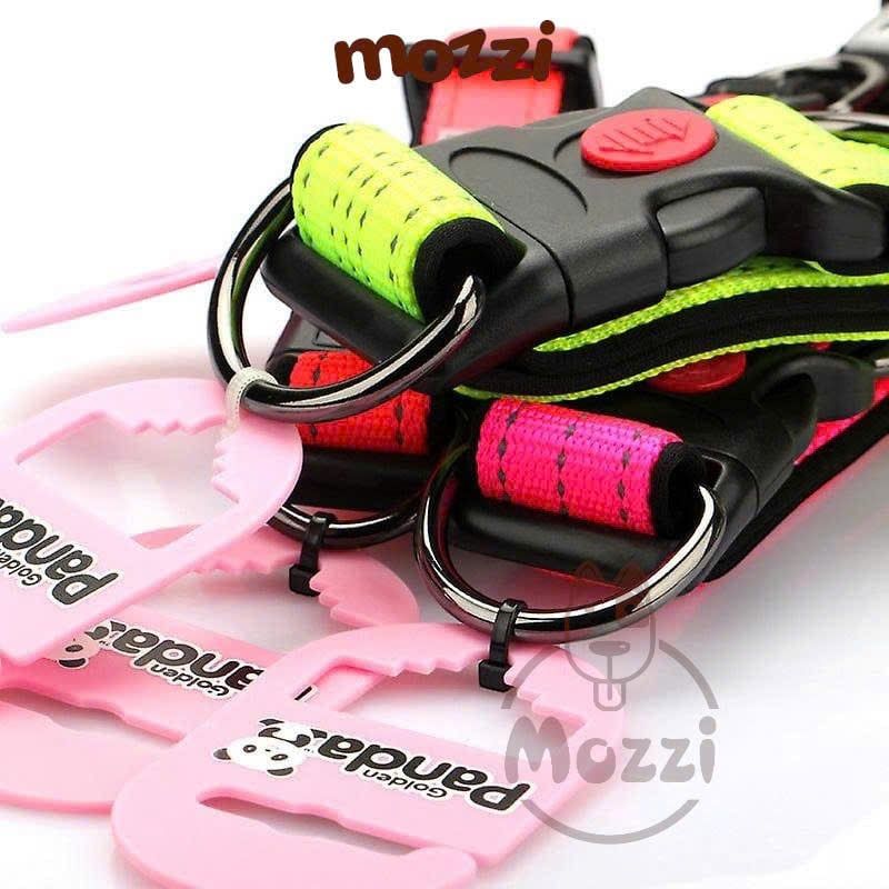 Vòng cổ cho chó Panda có chốt khóa an toàn siêu bền