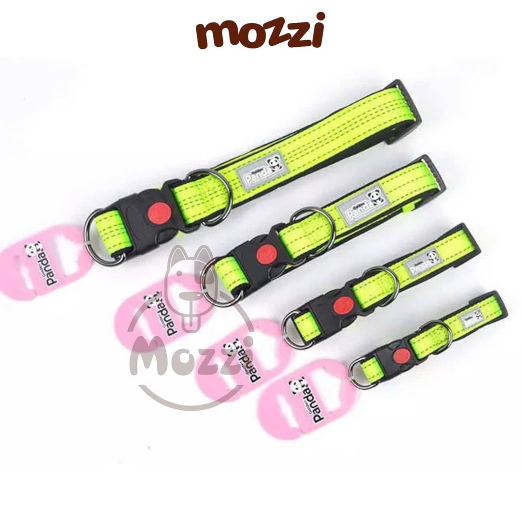 Vòng cổ cho chó Panda có chốt khóa an toàn siêu bền