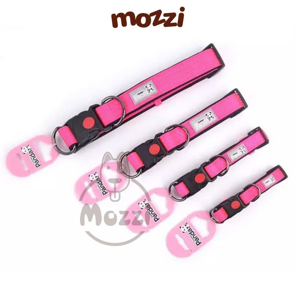 Vòng cổ cho chó Panda có chốt khóa an toàn siêu bền