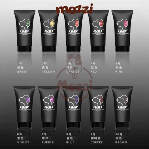  Màu nhuộm Toby tạo kiểu lông an toàn cho chó mèo 