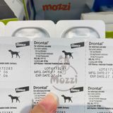  Viên nhai tẩy giun Drontal Tasty Bone Elanco cho chó 