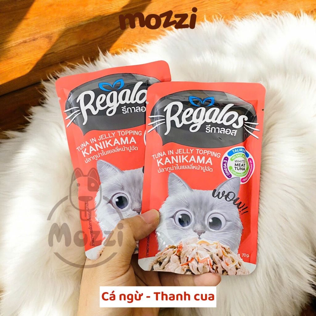 Pate cho mèo Regalos Gói 70gr